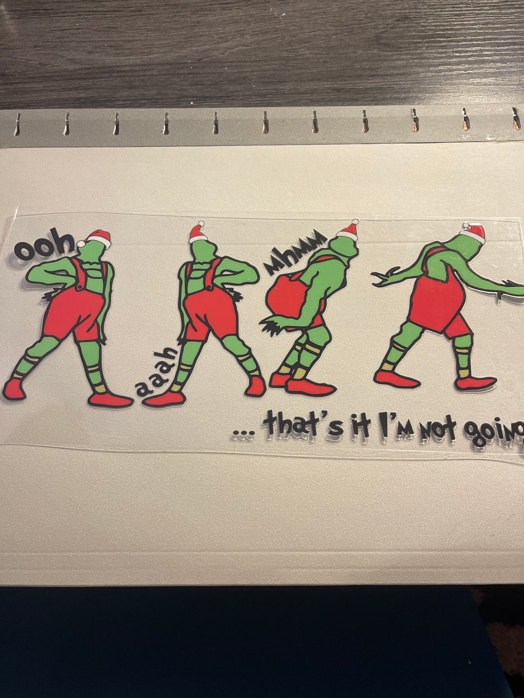 Christmas wrap