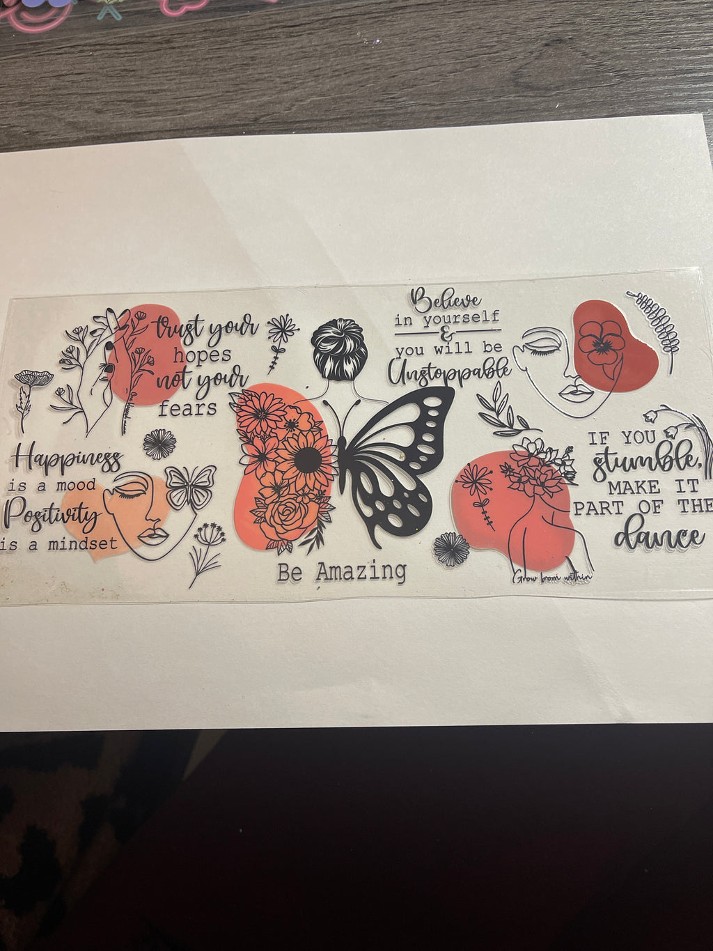 Quotes/faith/mom wraps