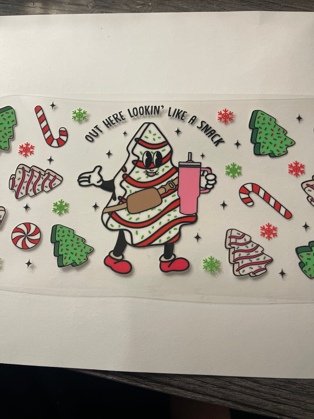 Christmas wrap
