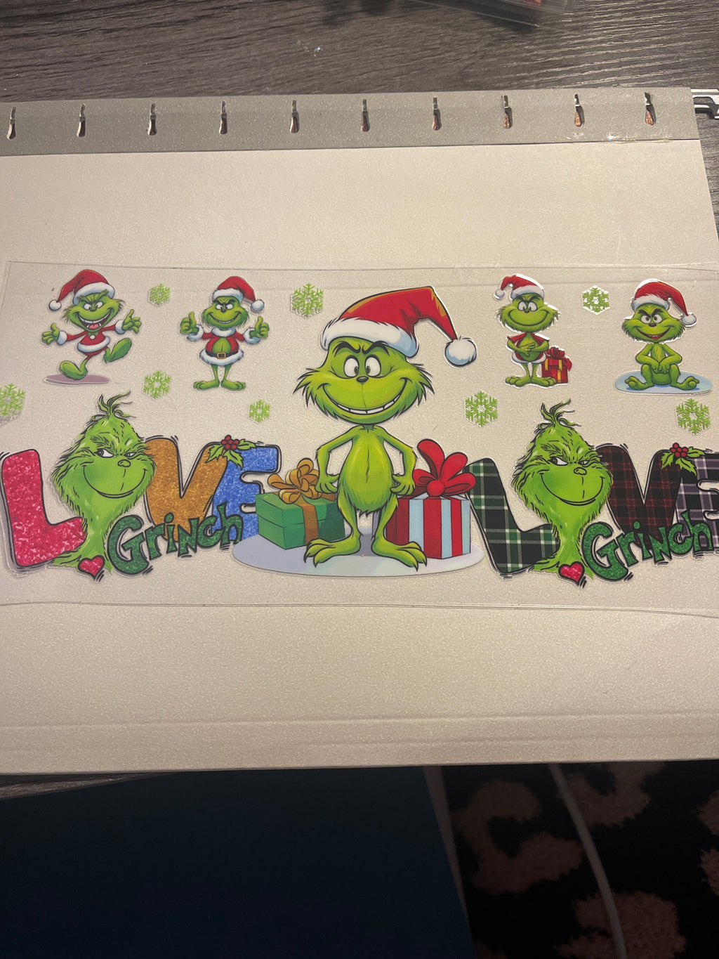 Christmas wrap