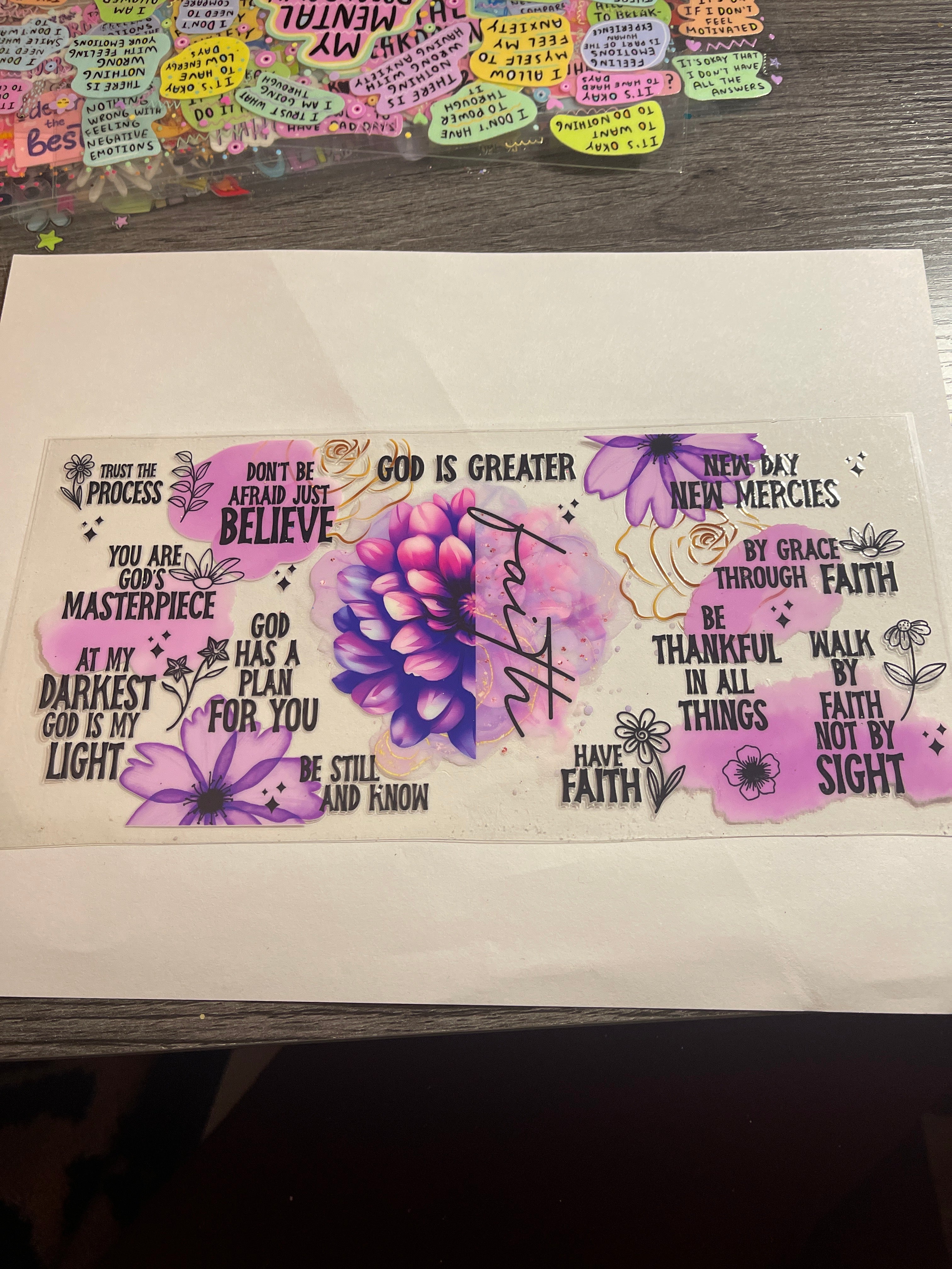 Quotes/faith/mom wraps