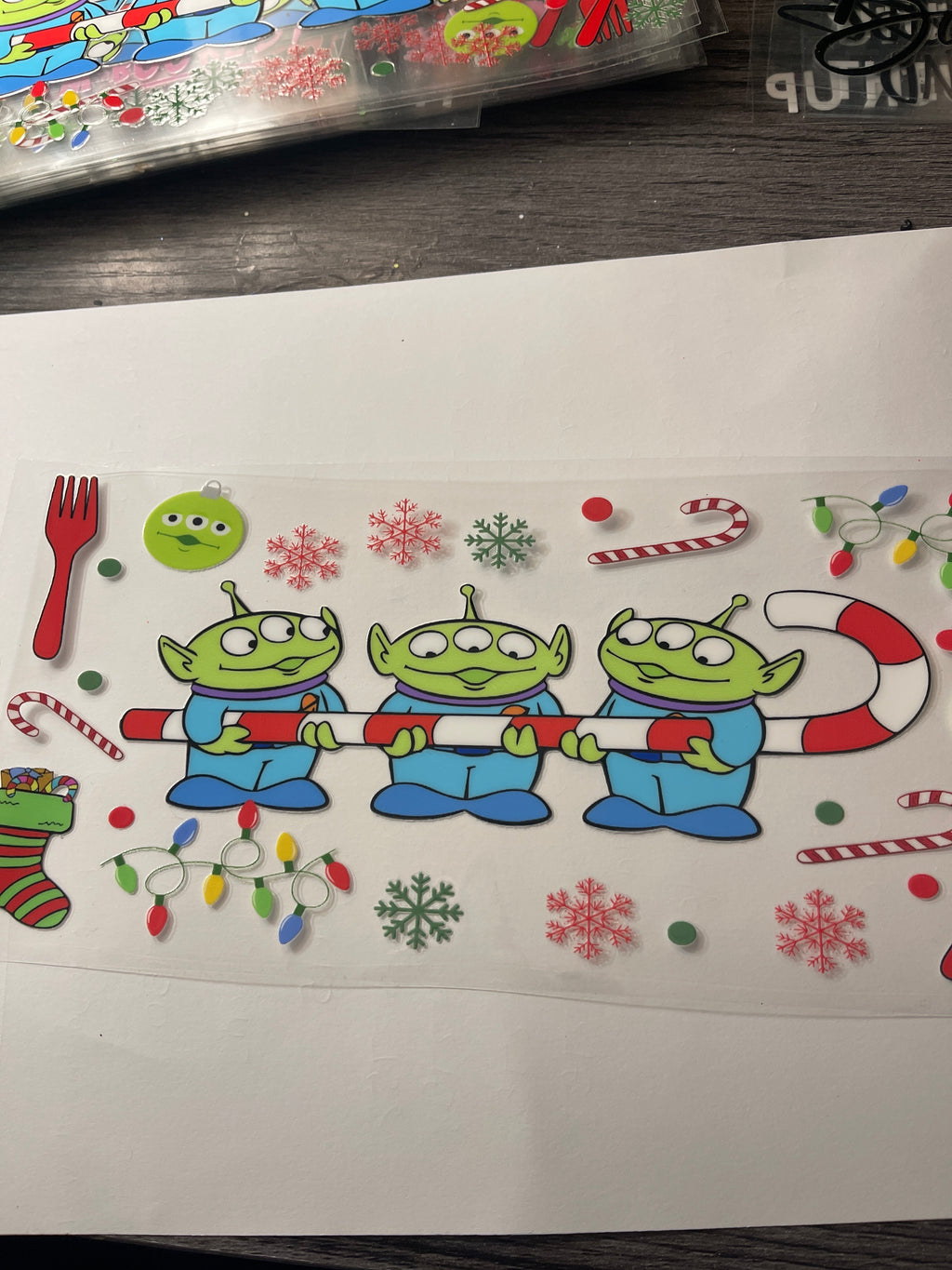 Christmas wrap