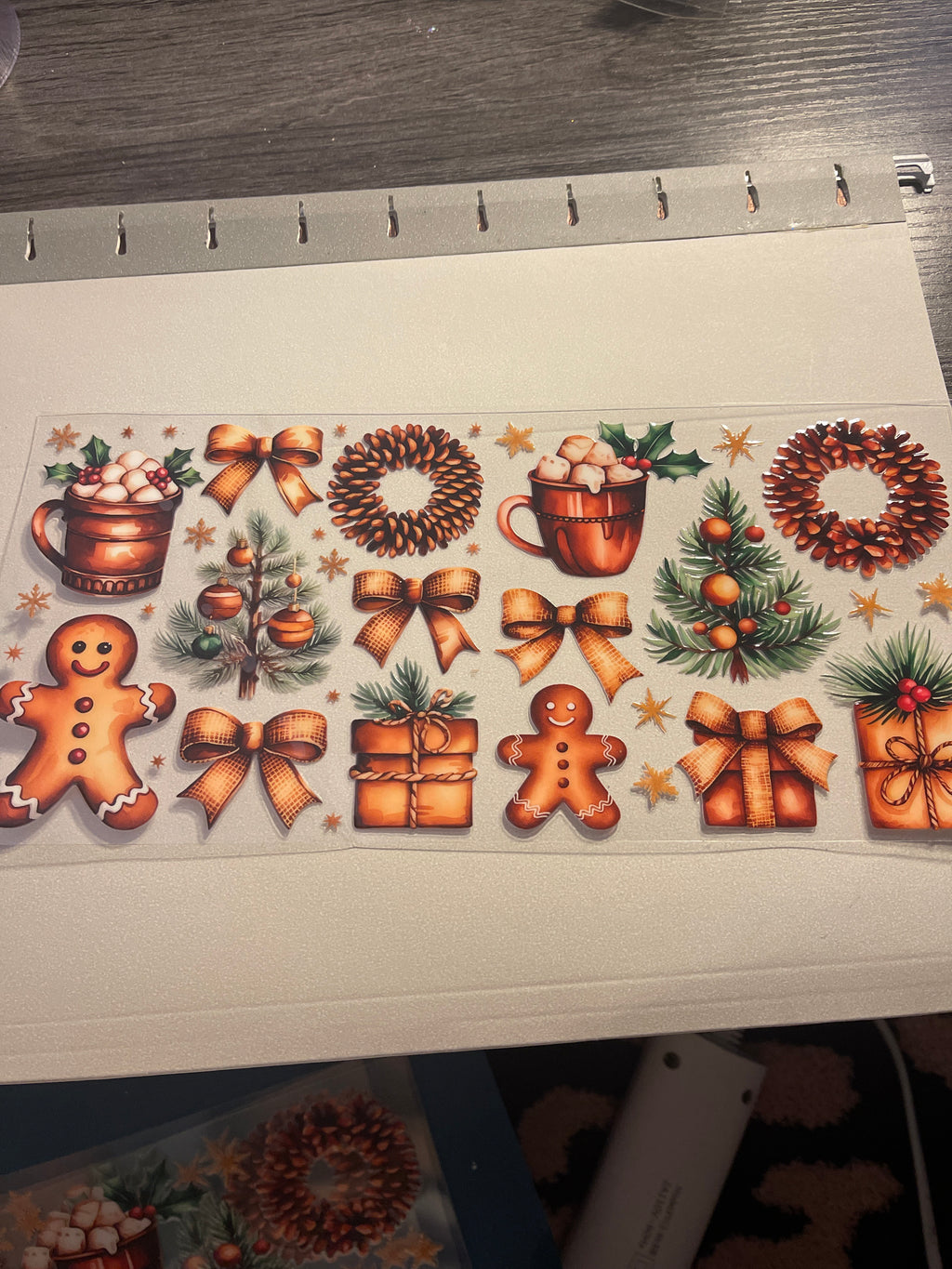 Christmas wrap