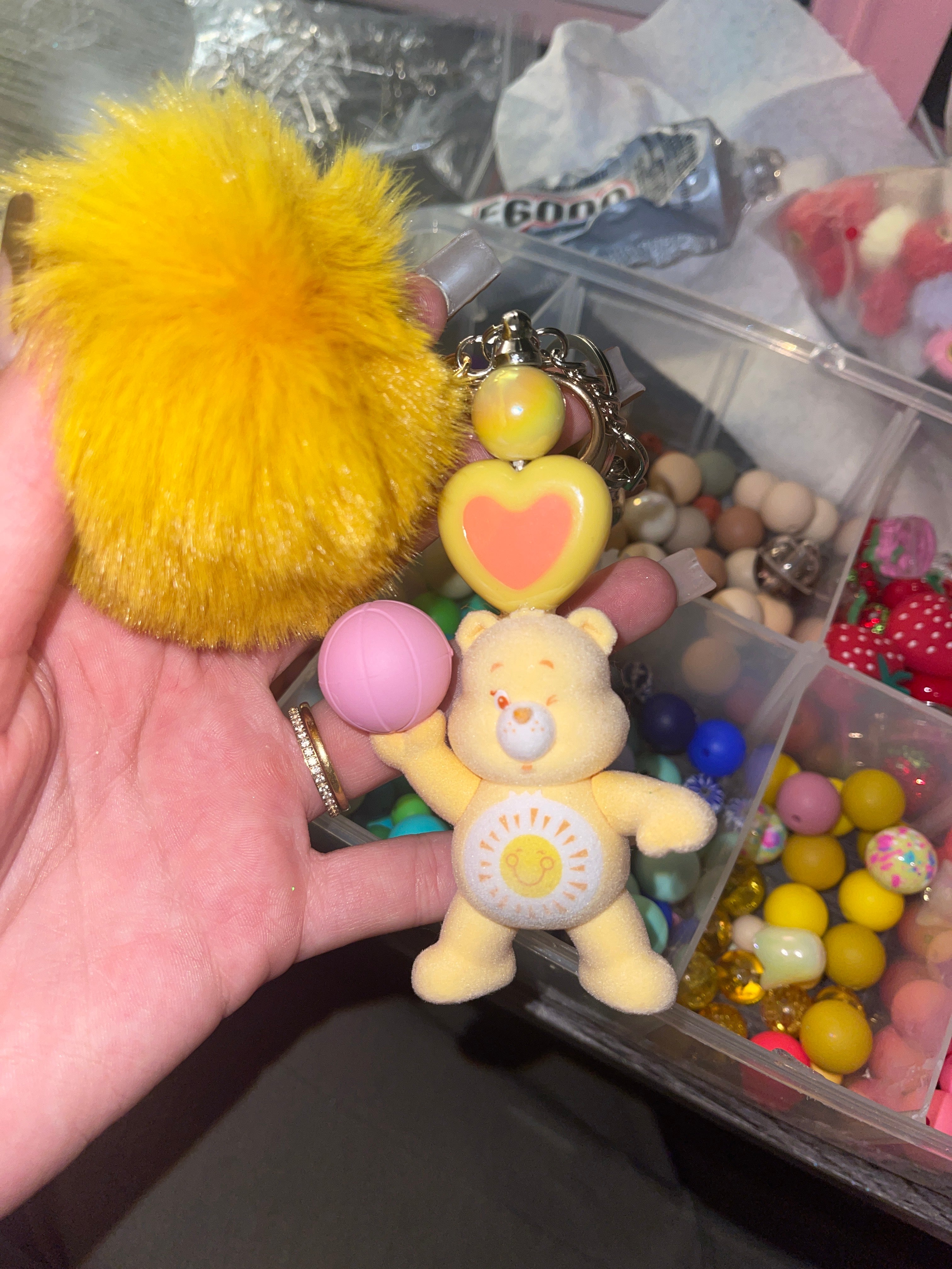 Premade Focal keychains